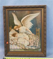 Vintage Angel/ Child Print 20x24