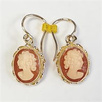 $1500 14K  Coral Earrings