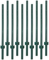 10PK VASGOR 7 Feet Metal Fence Post