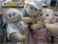 3 Handmade dolls