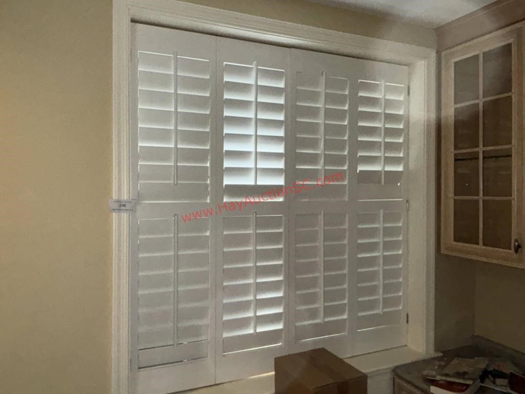 LOT - PLANTATION SHUTTERS