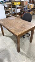 Shop table and chair