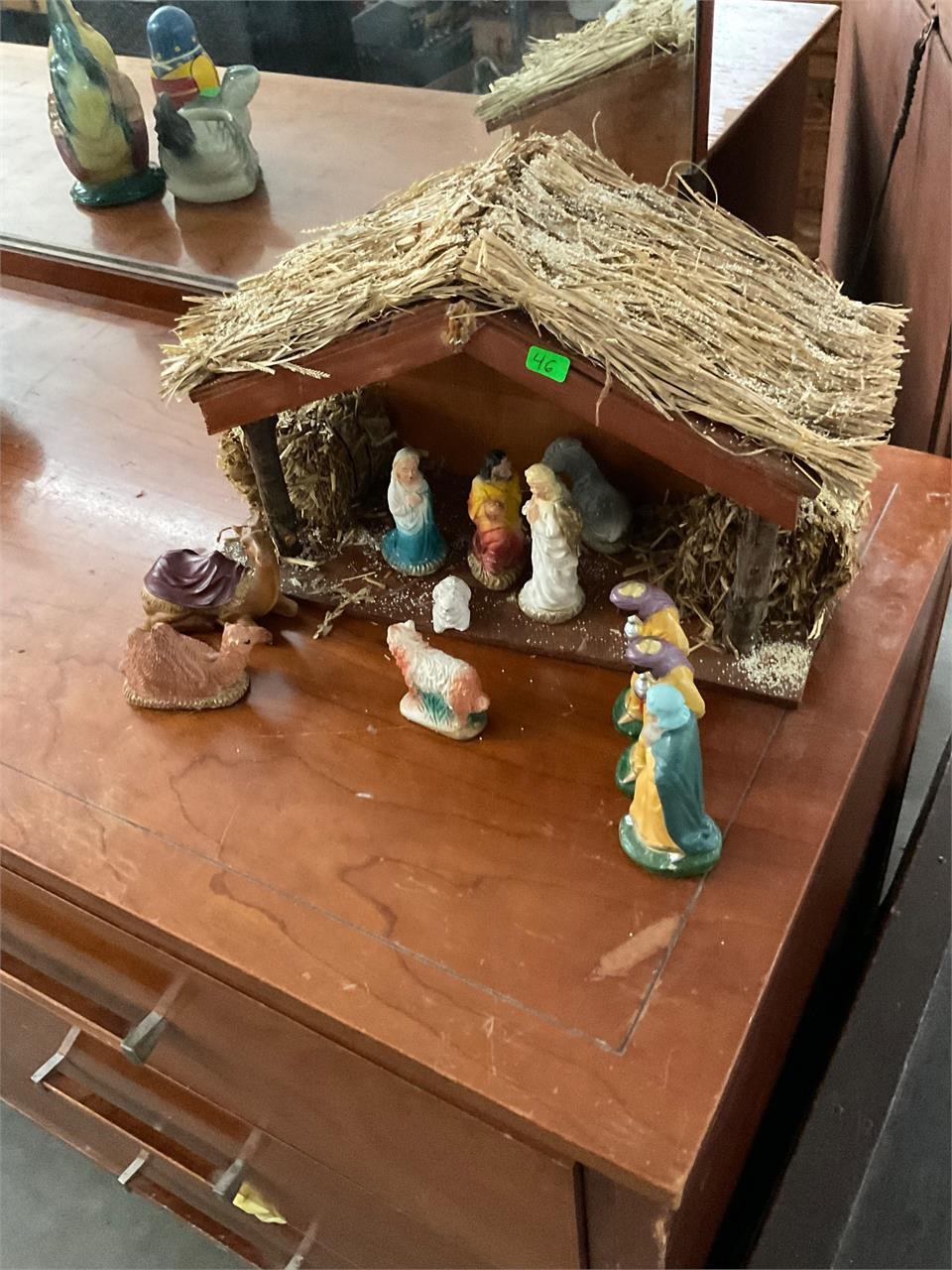 Vintage Nativity Scene