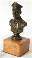Bronze Bust of Field Marshal Erwin Rommel,