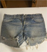 Old Levi cutoff shorts