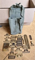 ASSORTED MILITARY BUCKLES/CLIPS