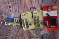 Prong Hooks for Hanging Clothes and Coats