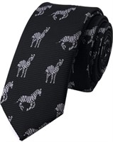 Mens Dress Skinny Tie 6cm / 2.4'' Woven