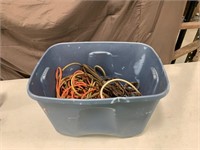 Tote of extension cords