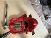 Red Bench Vise