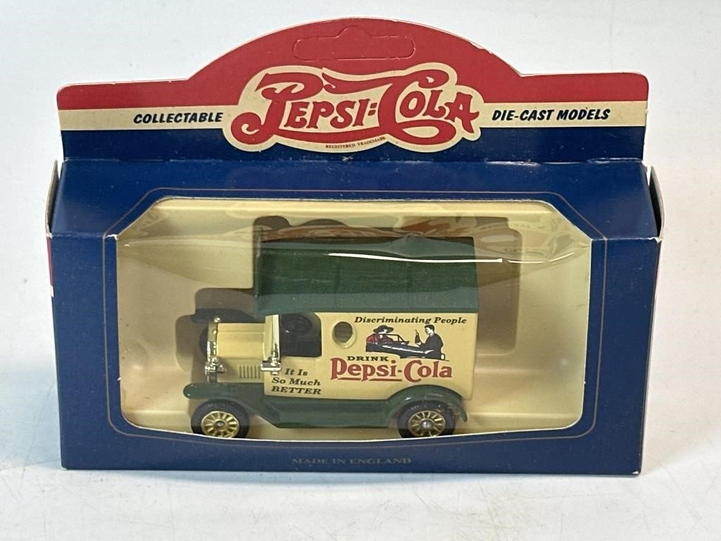 Die Cast Pepsi Collectible in Blister Pack