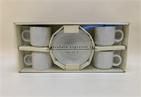 Espresso Cups/Saucers