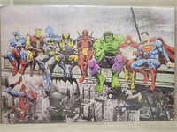 Super Heroes and Minecraft Posters