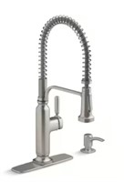 Kohler Ealing Pro Pull Down Kitchen Faucet READ