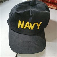 Navy Issued Hat Cap Snapback Made In USA