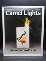Camel Lights Metal Sign