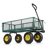 N2097  Funcid Steel Garden Cart 660 lbs, Green