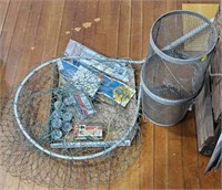 LOT OF VARIOUS FISHING SUPPLIES