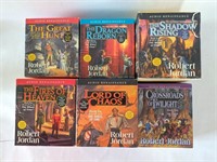 6 Robert Jordan Fantasy Audio Books on CD