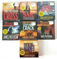 7 NEW James Patterson Audio Books on CD