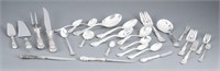 Reed & Barton sterling flatware, Francis I. 124pc.