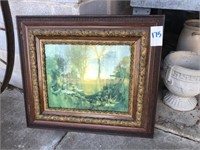 Vintage Framed Print ( 31" x 29")