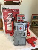 Vintage Robert the robot with Box