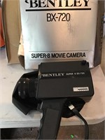 Old movie camera Bentley super eight