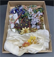 (K) Mixed Lot of Beaded Costume Jewelry.