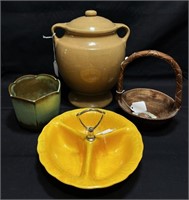 Assorted Pottery FRANKOMA & LANE Serving Items