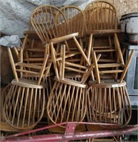 22 APPROX BENTWOOD RESTAURANT CHAIRS AND
