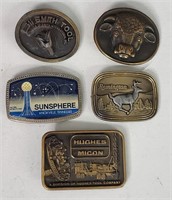 5 Mixed Belt Buckles