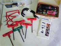 Dremel tool & Allen wrenches
