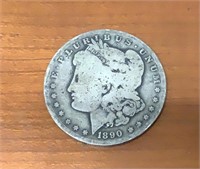 1890 O US Morgan Silver Dollar