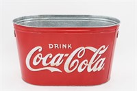 Metal Coca Cola Cooler Bin