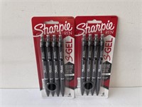 2 sharpie pen s gel 4 packs