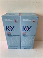 2 Ky jelly water based lubricant 4oz