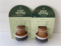 2 ever spring palm brushes