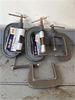 Four piece lots of sea clamps