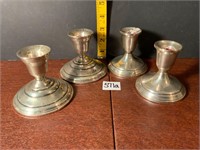 Towle & Preisner Weighted Sterling Candlesticks