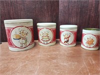 Vintage Campbell's Soup Nesting Tins (Set of 4)