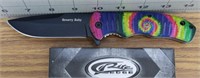 Rite edge Pocket knife tie dye