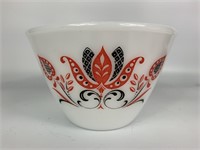 Vintage Fireking "Modern Tulip" Bowl - Medium