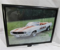 Chevrolet Camaro Pace Car Print In Frame