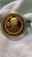John F.Kennedy Gold coin