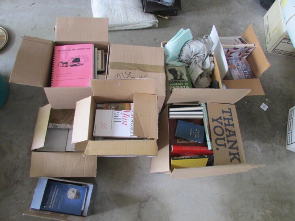 all boxes of books