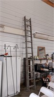 Werner 24ft aluminum extension ladder