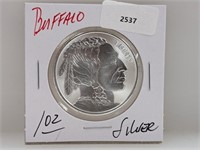 1oz .999 Silver Buffalo Round