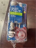 WATER SAVER FILL VALVE WITH FLAPPER KIT RETAIL $40
