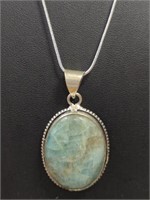 925 stamped 26-In necklace with pendant